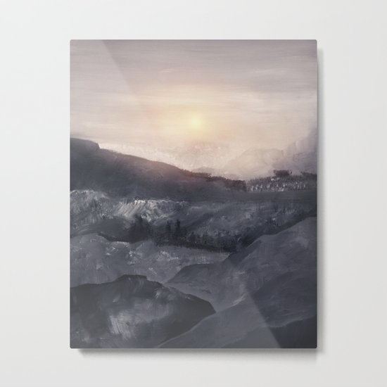 Enjoy The Silence Metal Print
