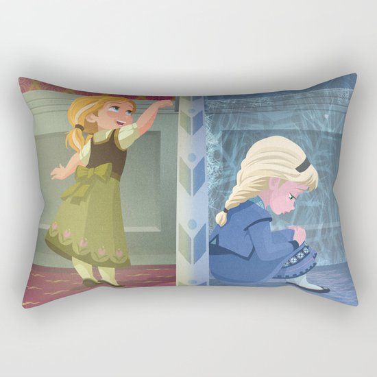 Do You Wanna Build A Snowman? Rectangular Pillow