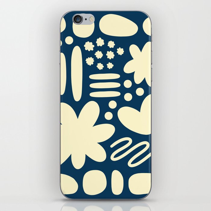 Abstract natural shapes collection 4 iPhone Skin