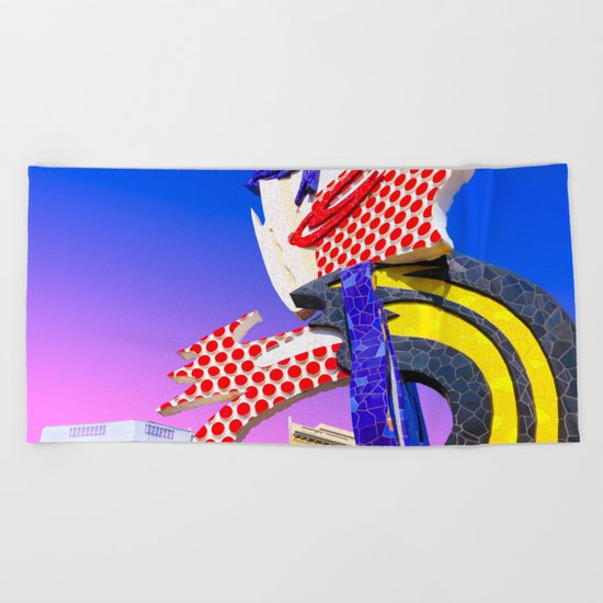 Hello Colors Beach Towel