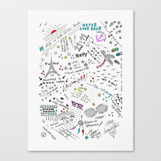 ALL IN ONE Canvas Print