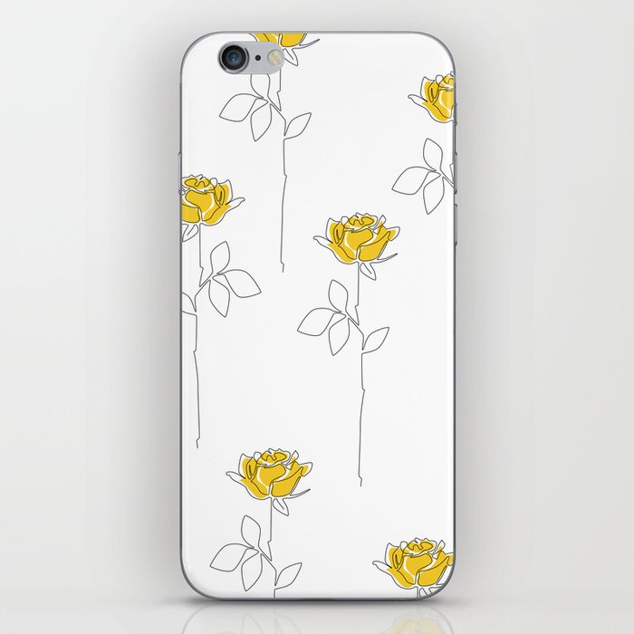 Lemon Rose iPhone Skin