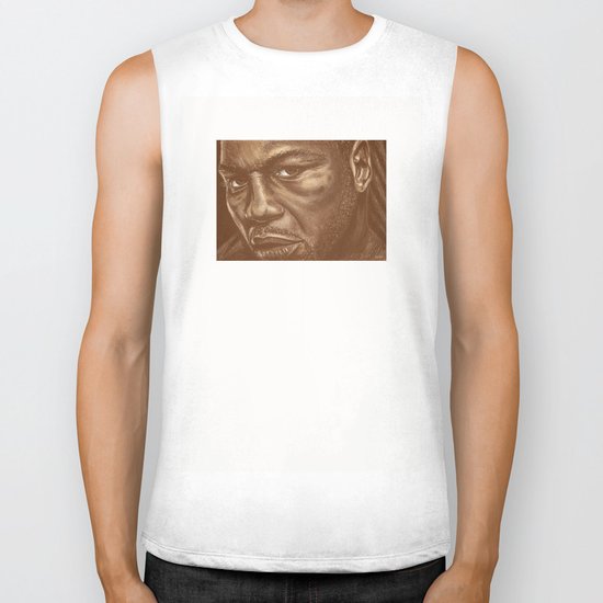 round 9..lenox lewis Biker Tank