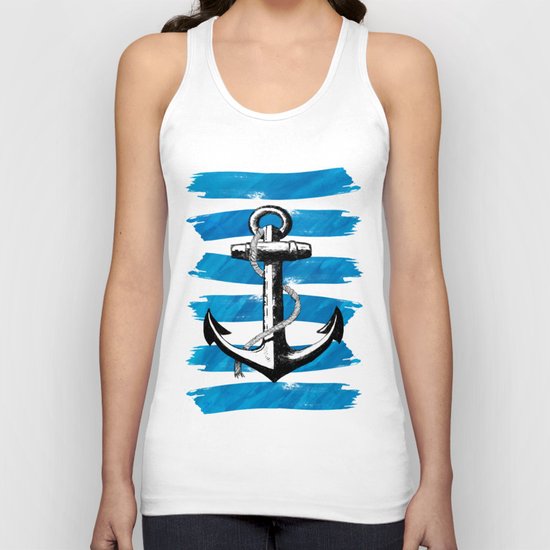 Anchor away Unisex Tank Top