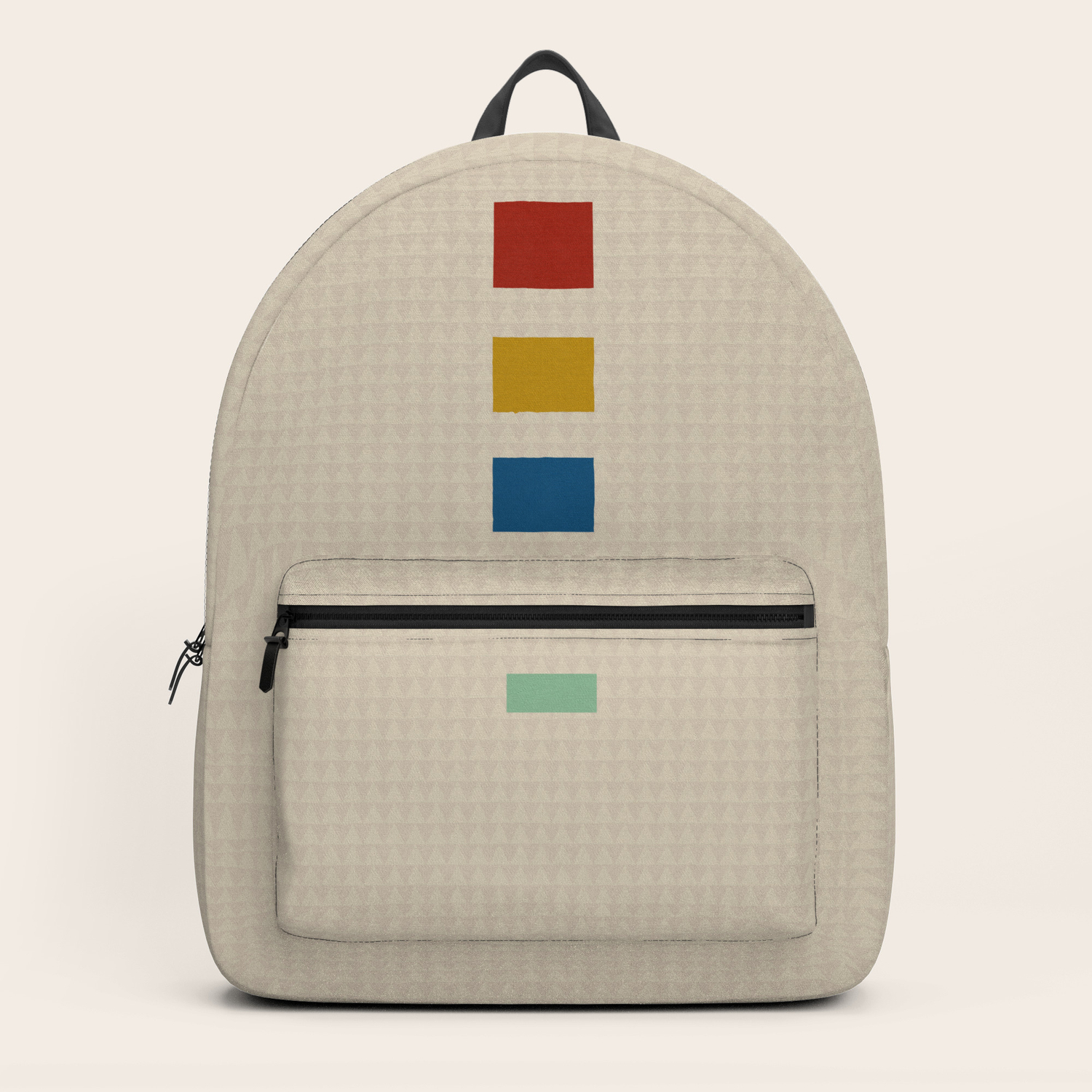 primary colour backpack