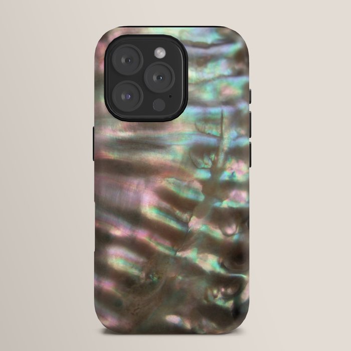 Shimmery Greenish Pink Abalone Mother of Pearl