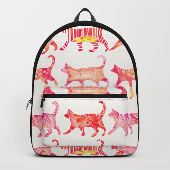 Cat Collection – Pink Palette Backpack