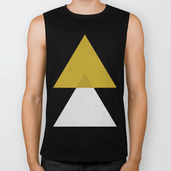 Triangles Biker Tank