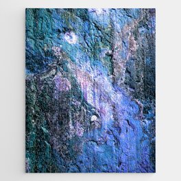 Textured Mineral Periwinkle Teal Lavender Jigsaw Puzzle
