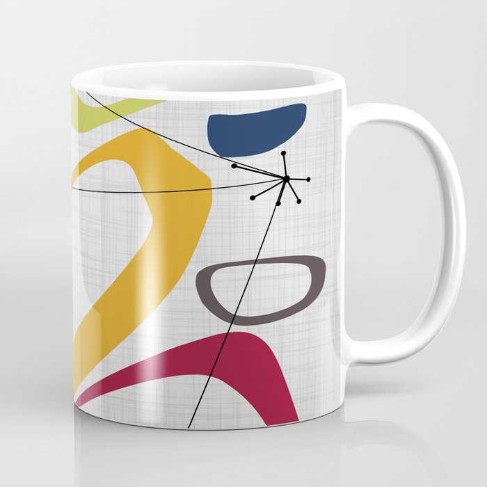 Mid Century Modern Art Coffee Mug