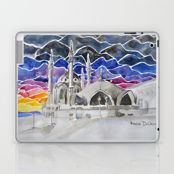 Kul Sharif Mosque Kazan Russia Laptop Ipad Skin By Kasiadzikowska Society6