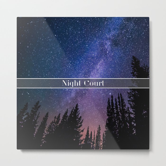 Night Court Metal Print