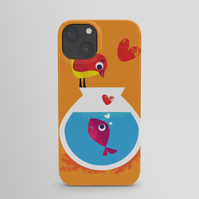 A Fish May Love a Bird but Where Would They Live?  iPhone Case
