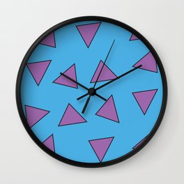Rocko's Triangles Wall Clock