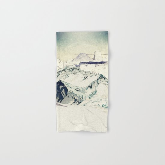 Flight Over Yatsugate Hand & Bath Towel