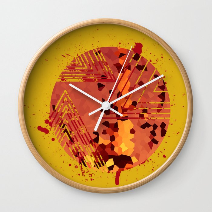 Polygons of a Photograph Wall Clock