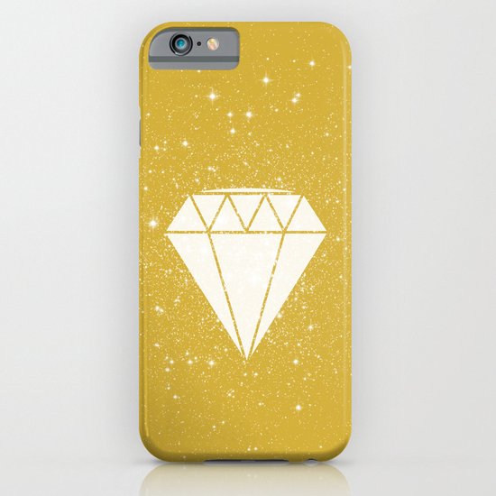 Space Diamond (gold) iPhone & iPod Case