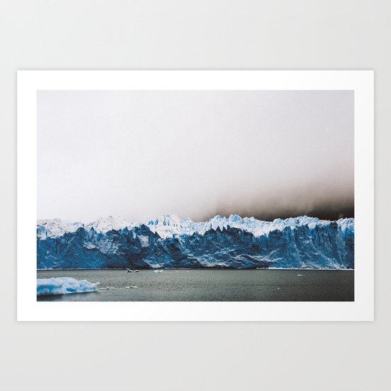Iceberg Lake Art Print