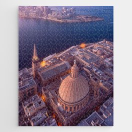Basilica of Our Lady of Mount Carmel, Valletta Malta Jigsaw Puzzle