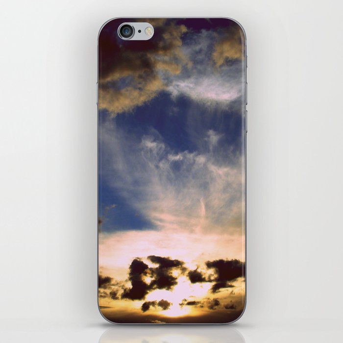 Mystic sunset iPhone Skin