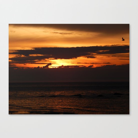 Sunset Shadows Canvas Print