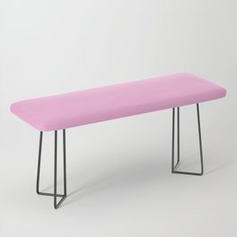 Light Hot Pink Solid Color Bench