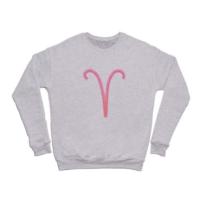 Pink Aries Crewneck Sweatshirt