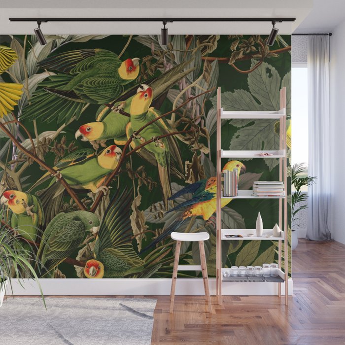 Floral and Birds XXXVI Wall Mural