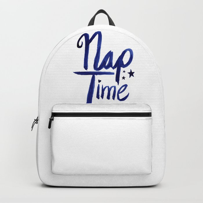 Nap Time | Lazy Sleep Typography Backpack