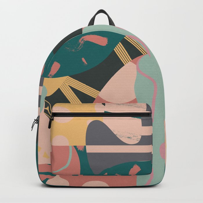 Tribal pastels Backpack