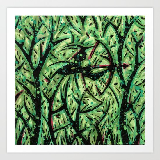 Orixás - Oxossi Art Print
