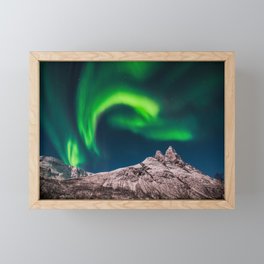 Northern Lights Framed Mini Art Print