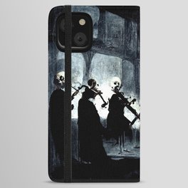 The Skeleton Orchestra iPhone Wallet Case