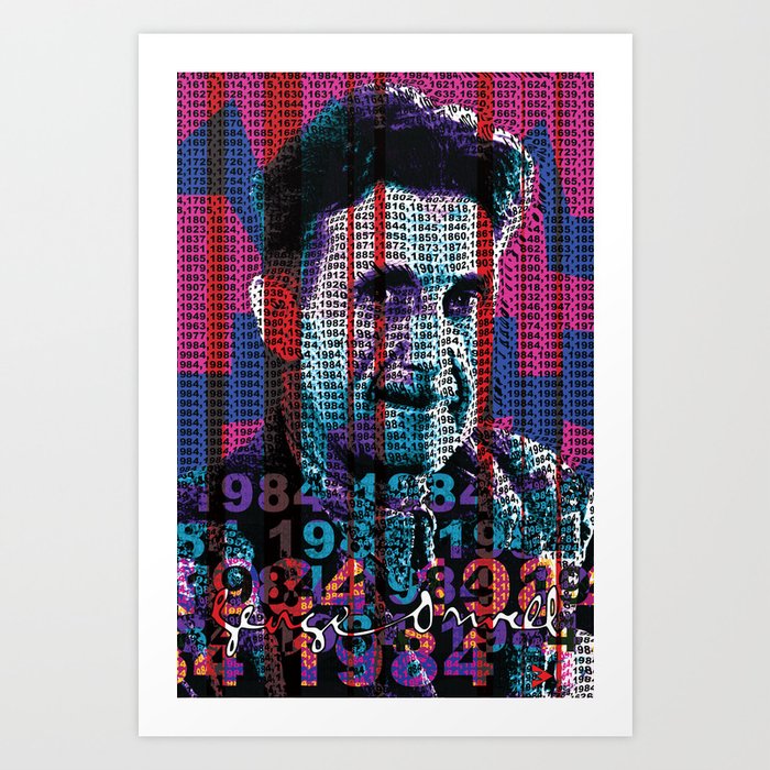 George Orwell Art Print