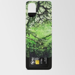 A Wave of Green Android Card Case