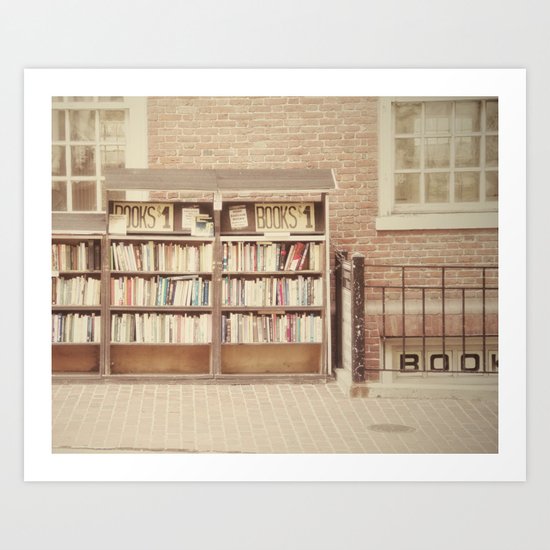 Dollar Books Art Print