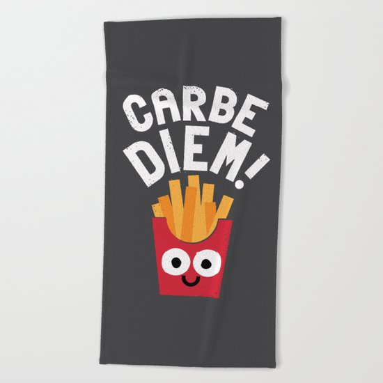 SuperSeize the Day Beach Towel