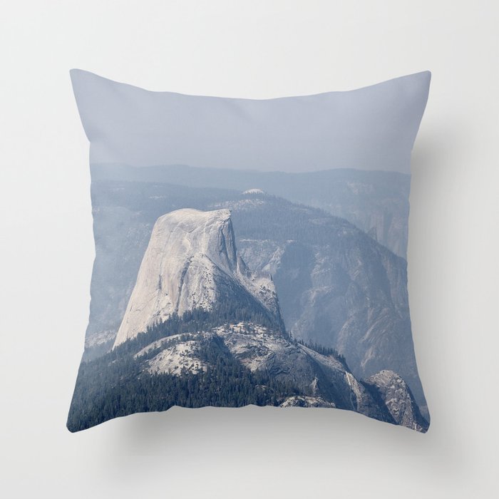 Half Dome, Yosemite National Park Throw Pillow