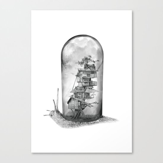 Evolving Home Canvas Print