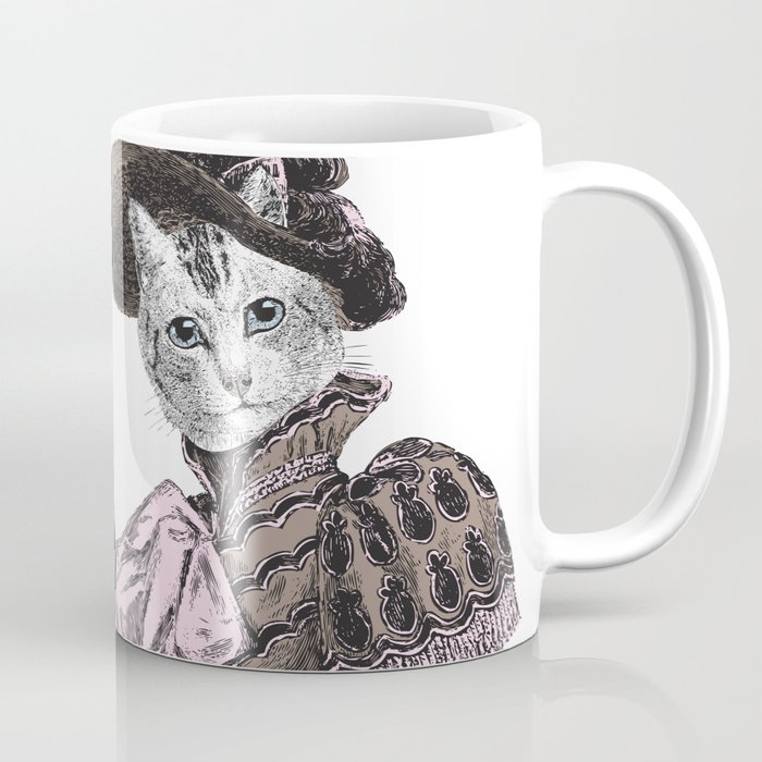 The Owl and the Pussycat | Anthropomorphic Owl and Cat | Coffee Mug