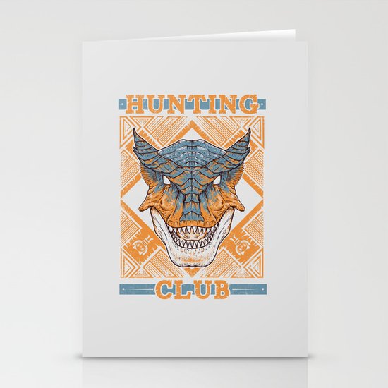 Hunting Club: Tigrex Stationery Cards