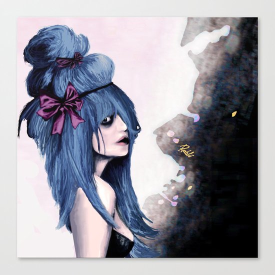 Harajuku style Canvas Print