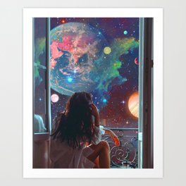 I know they'll be back once more Art Print