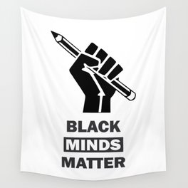 Black Minds Matter Wall Tapestry