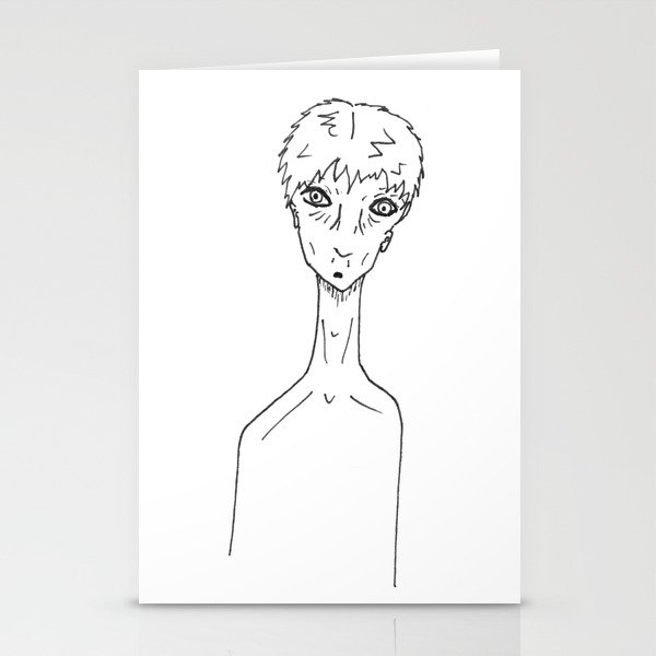 Funky Dude Man Stationery Cards