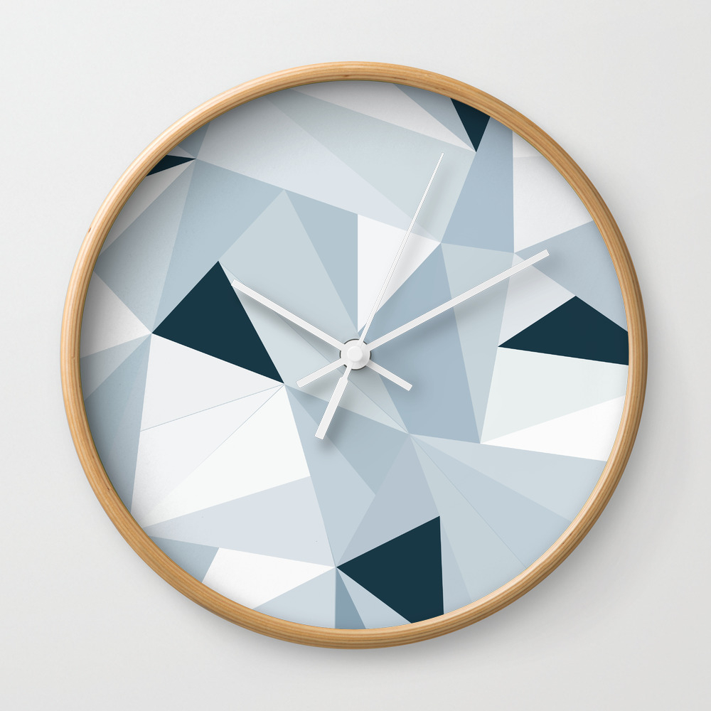 Pattern1 Wall Clock by pecandreapatterns