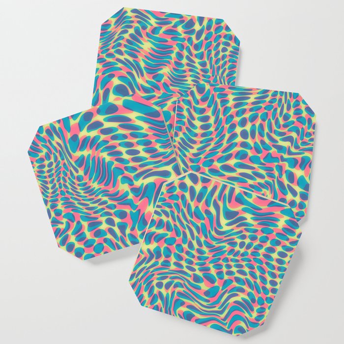 Colorful Illusion Coaster