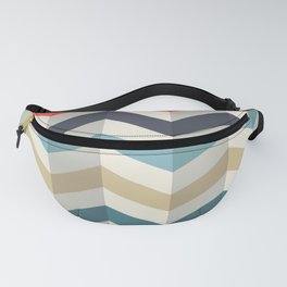 Colorful Lignes Style Pattern Fanny Pack