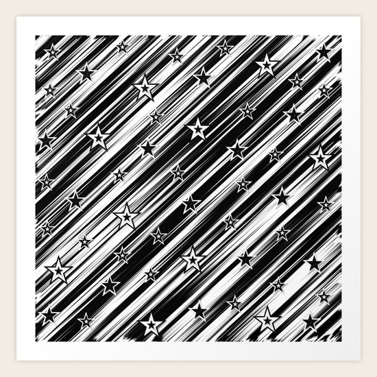 Star Struck! Art Print