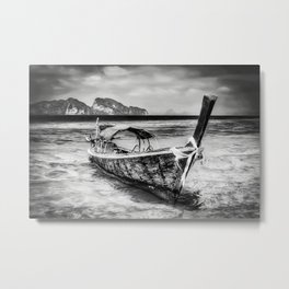Longboat Thailand Metal Print